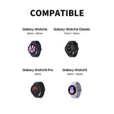 For Samsung Galaxy Watch6 / Watch6 Classic / Watch5 / Watch5 Pro JUNSUNMAY Silicone Charger Stand Non-Slip Base